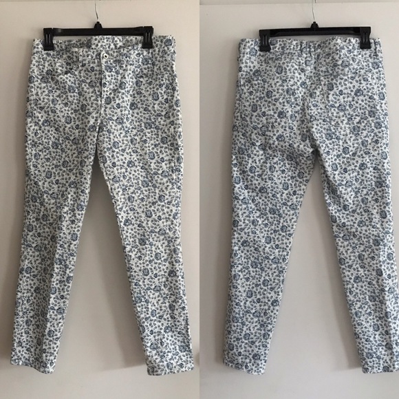 madewell floral jeans